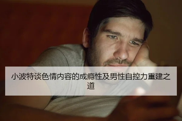 小波特谈色情内容的成瘾性及男性自控力重建之道